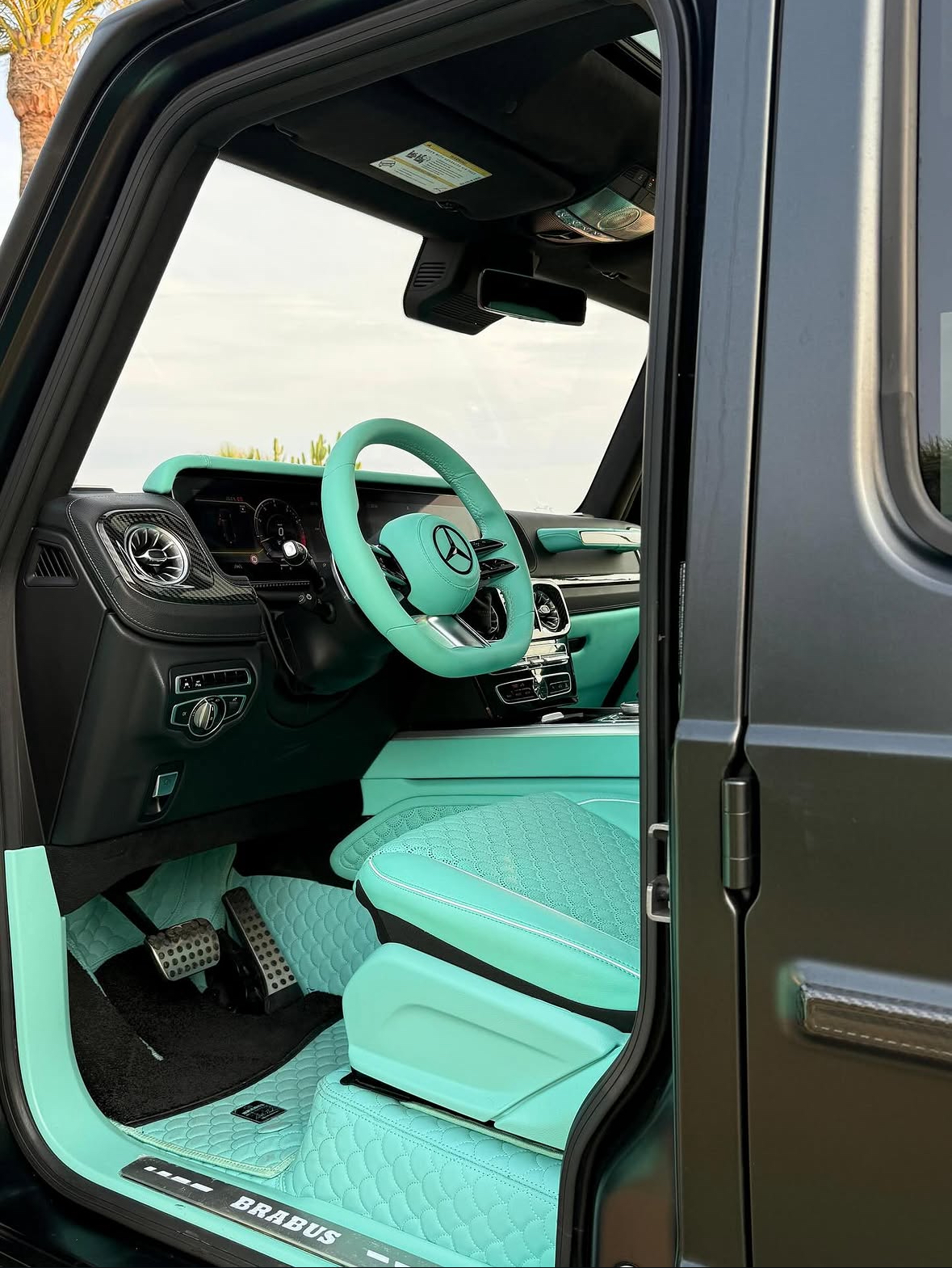 G63 BRABUS Cab Entrance